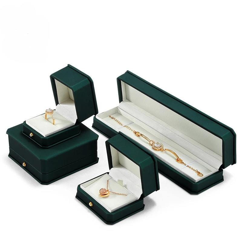 

Factory Direct Supply Jewelry Box Ring Necklace Anklet Bracelet Wedding Necklace Case Jewelry Creative Gift Box Jewelry