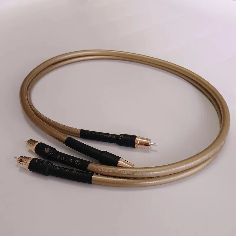 1 para kardas GOLDEN5-C kabel audio RCA Hifi