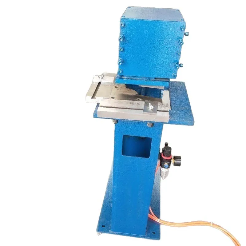 Air Duct Sheet Metal Making Machine Foot-Operated Pneumatic Notching Machine Duct Manufacturing Notching Machine