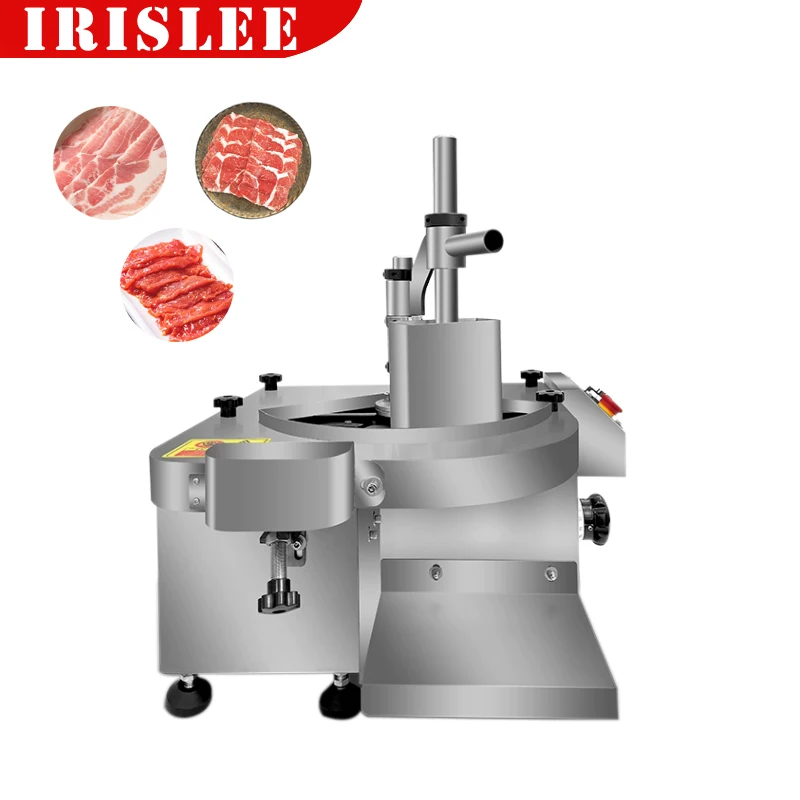 

Professional Meat Cutter Machine Uniform Thickness Horizontal Fresh Meat Slicer Machine Commercial Beef Mutton Slicer Maker