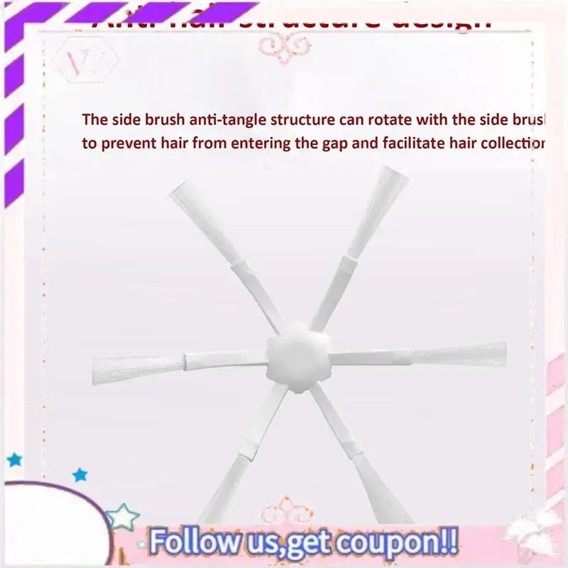 

Durable For Mijia 2C STYTJ03ZHM Robot Vacuum Cleaner Replacement Parts Main Side Brush HEPA Filter Mop Cloth Accessories Kit