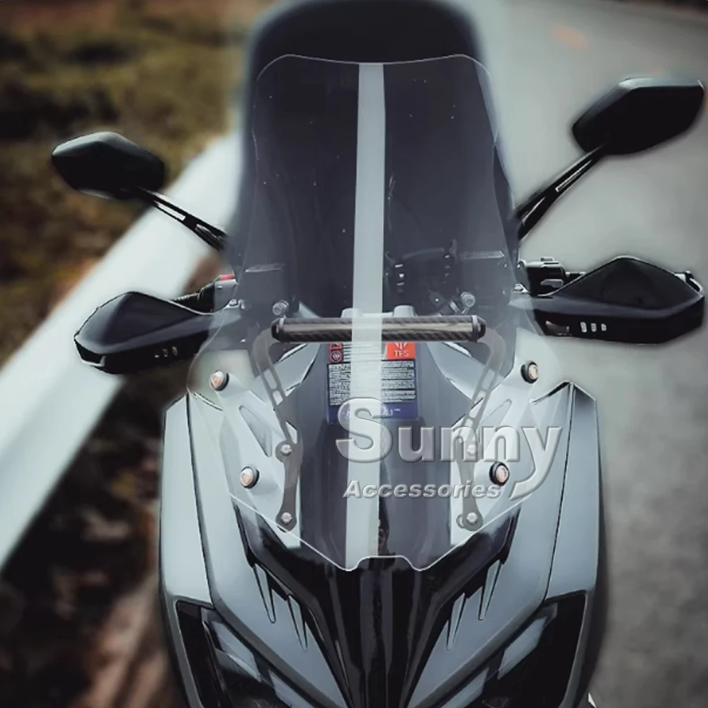 

For SYM ADX 300 Huskey 300 701 Motorcycle Modified Windshield with Expansion Bracket Windshield Accessories