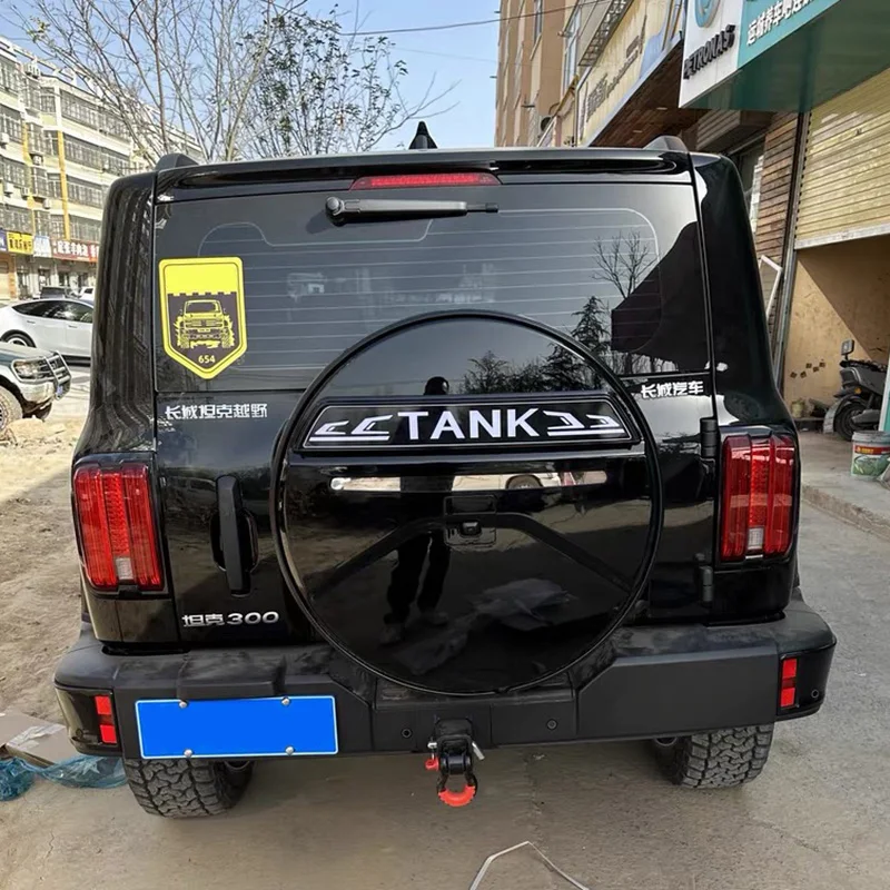 Great Wall Tank 300 Off-Road Rear Spare Tire Cover Protective Shell Decorative Vehicle Modification Accessory