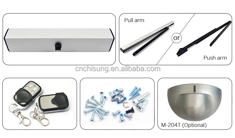 Hight Quality Remote Control Electronic Automatic Swing Door Opener for Intelligent Flat Door System