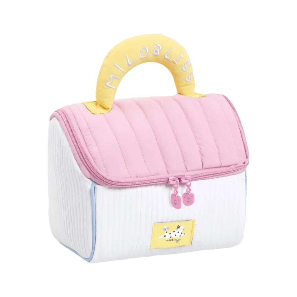 

Creative House-shaped Makeup Bag Large Capacity Handheld Cosmetics Bag Makeup Accessory Skincare Storage Bag Women Girls