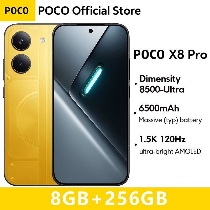 World Premiere】POCO X8 Pro Global Version Smartphone 6.59