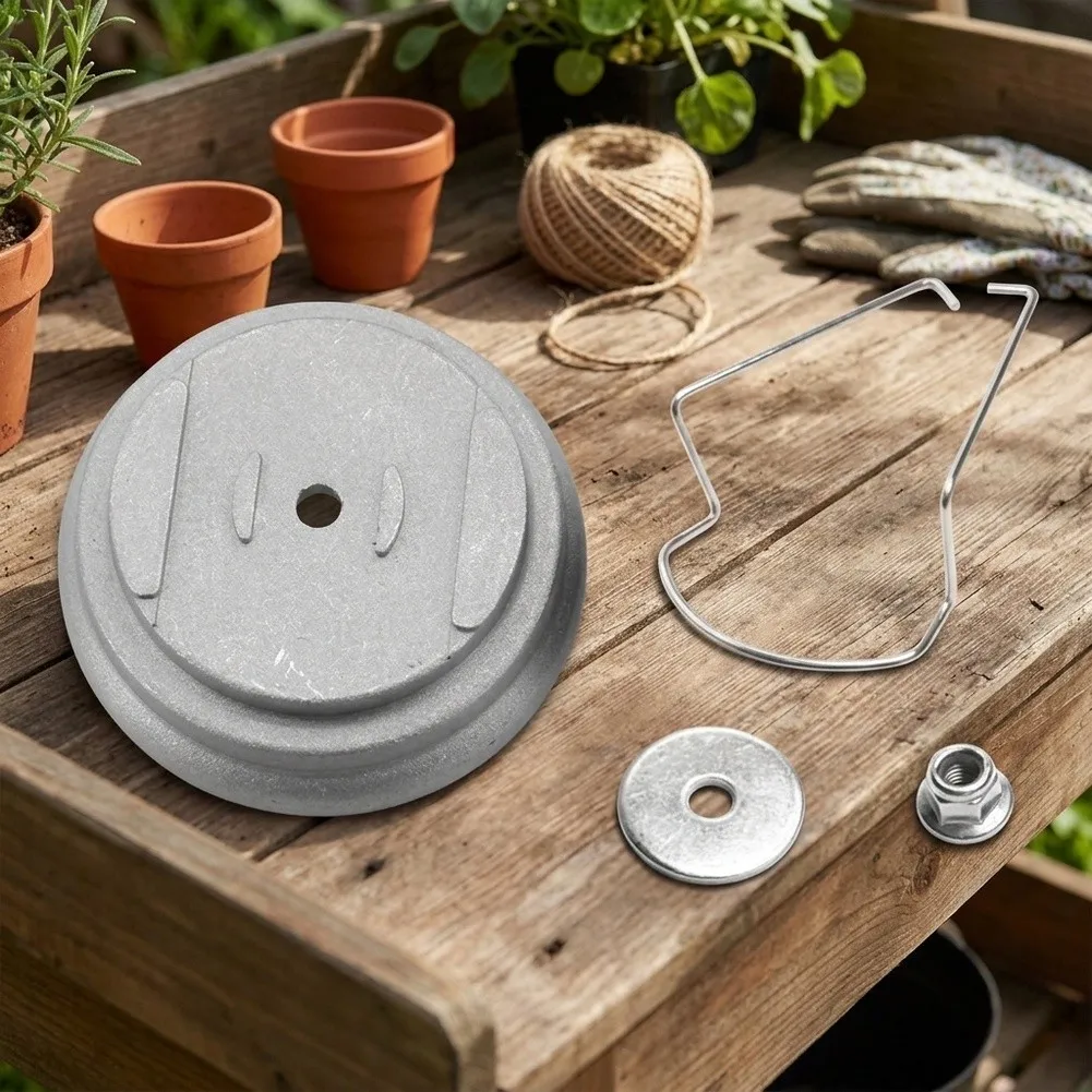 For Grass Trimming 15*12*3cm Trimmer Replacement Kit Mower Base Cover Includes Washers Includes Nuts Wear Resistant