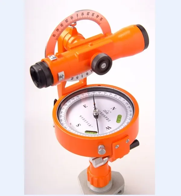 Harbin Forest Surveying Compass DQL-16Z Aluminum Metal With Telescope And Tripod