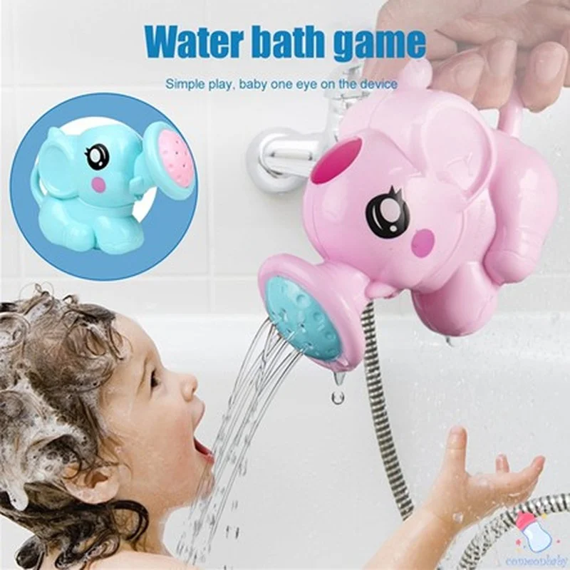 

Baby Bathing Toy Kids Cute Elephant Water Spray Sprinkler Bathroom Sprinkling Shower Swimming Water Toys Kids Gift