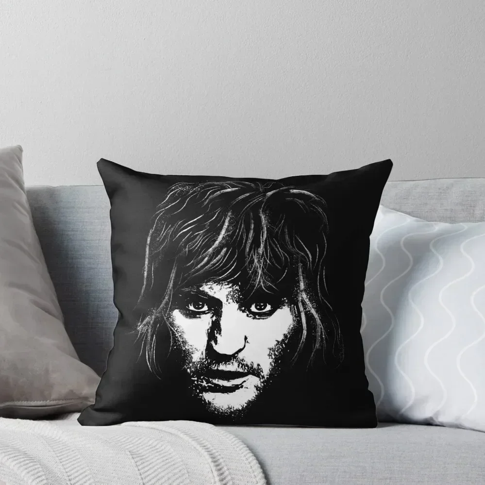 Portrait of Noel Fielding Throw Pillow Cushion Child covers for pillows pillow