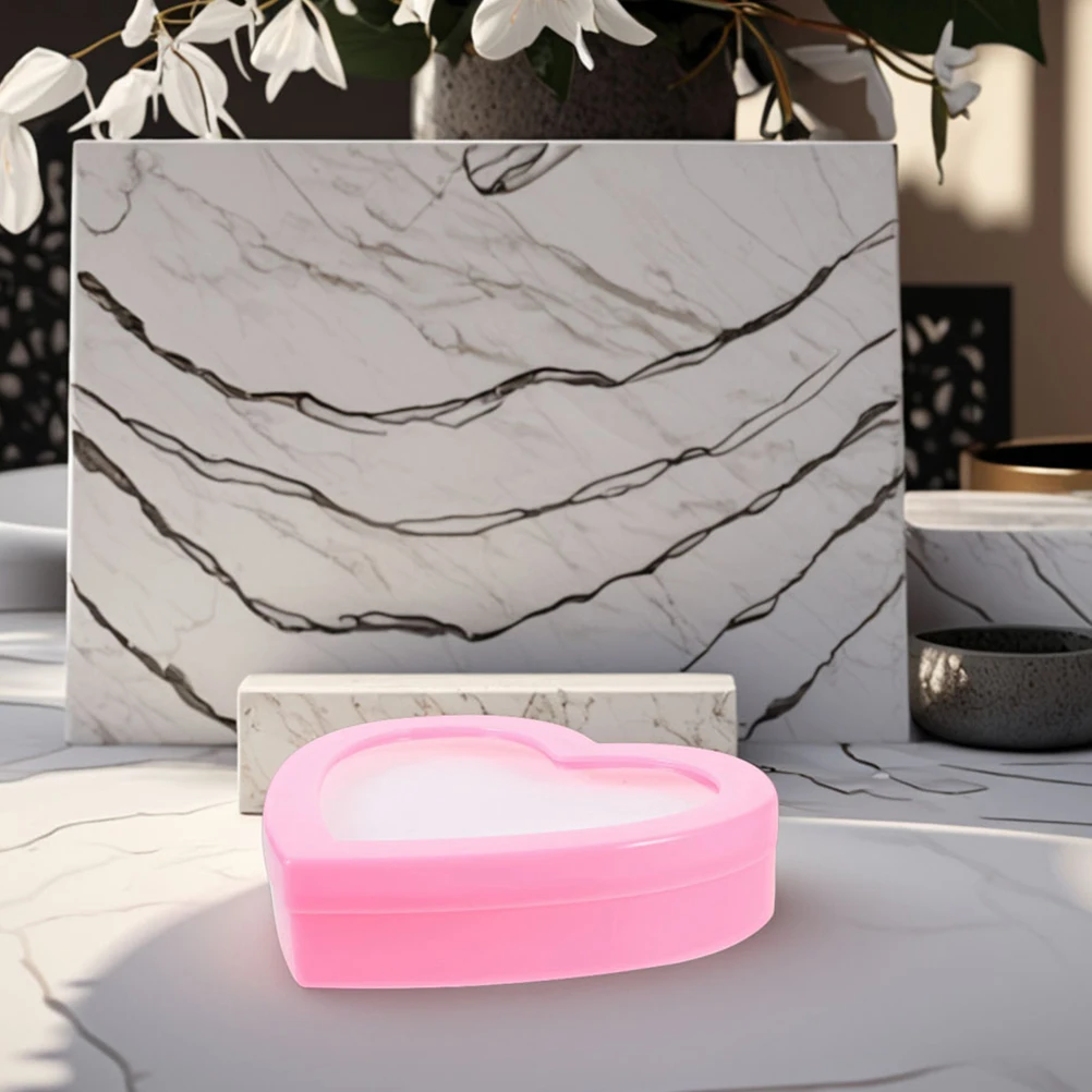 6 Pcs 's Ring Gift Box Heart Shape Rings Holder Jewelry Organizers and Storage Boxes Case Shaped Christmas Tray