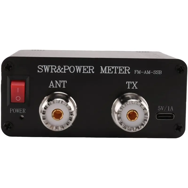 AT05-1 Piece CQV-SWR120 120W SWR & Power Standing Wave Meter 240 X 240 Full Color HD Display