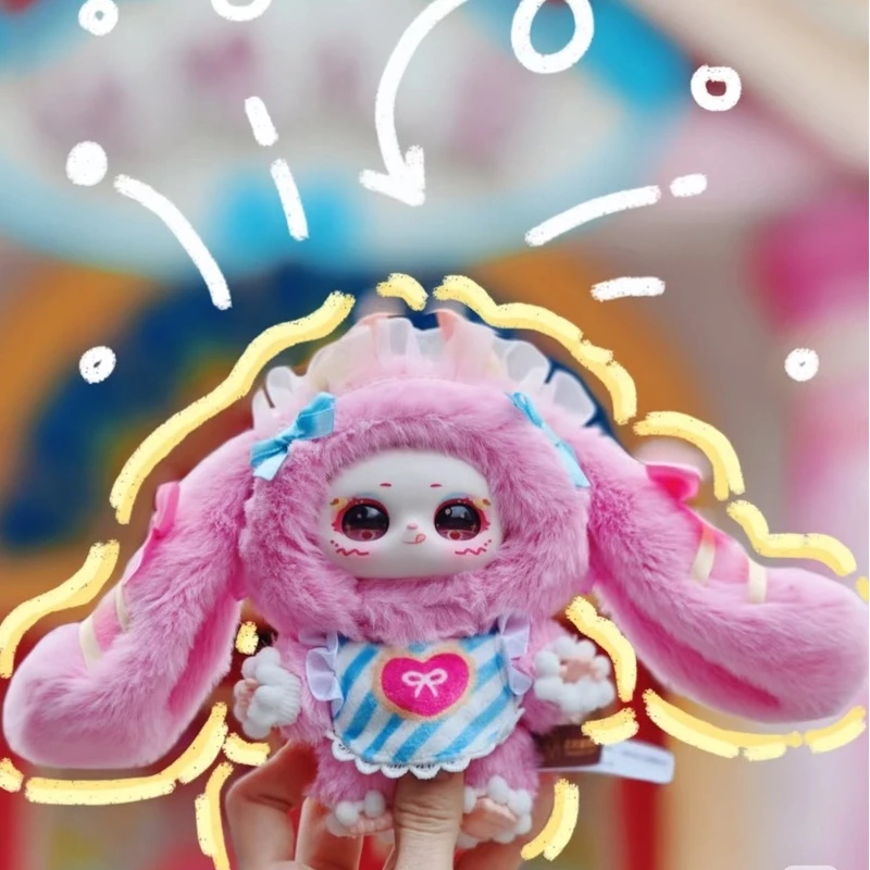 Echte Samael V2 Dream Of Paradise Series Blind Box Leuke Vinyl Gezicht Pluche Tas Hanger Pop Trendy Speelgoed Samael Mystery Box Gift