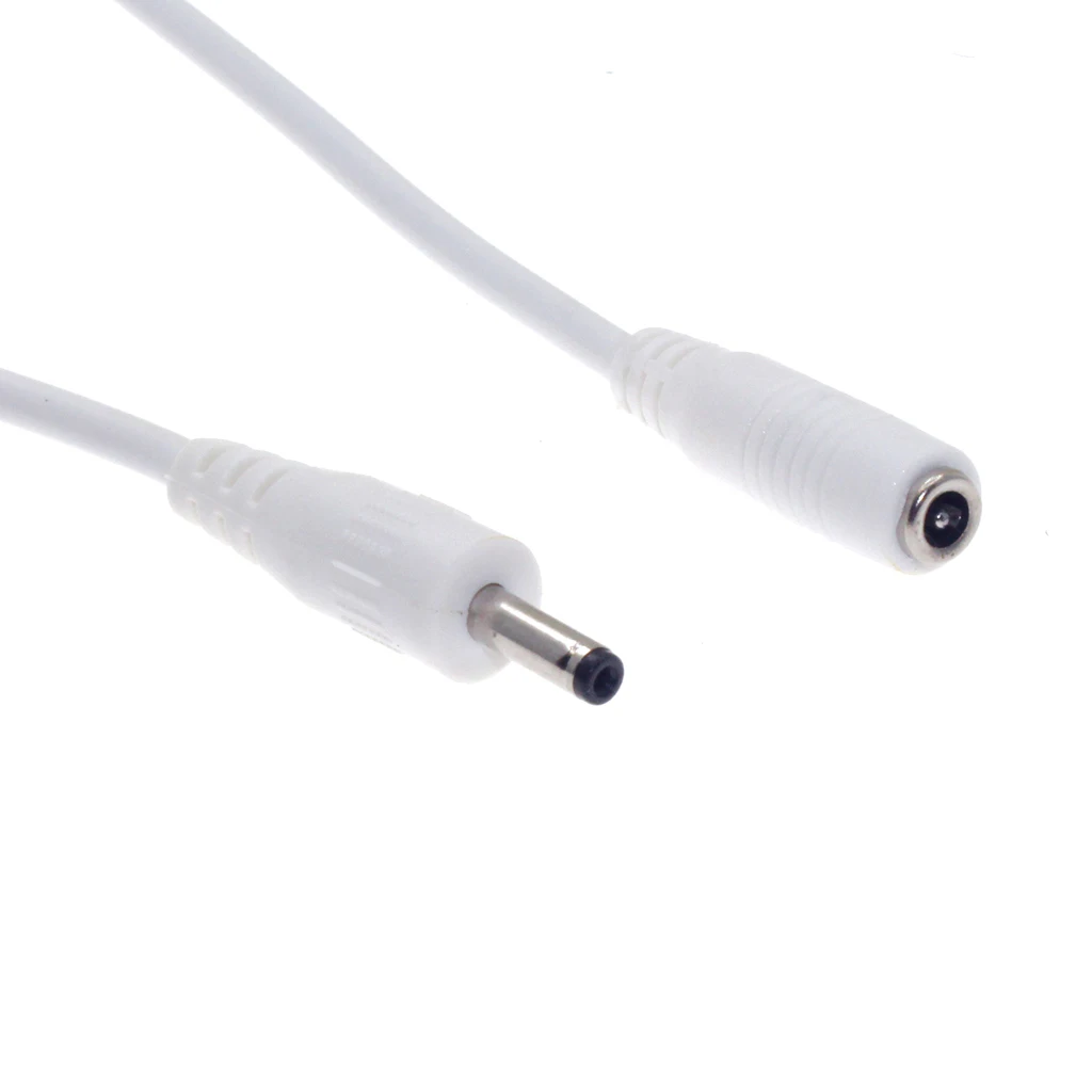 2.1*5.5Mm Dc Power Uitgebreid Connector Jack Adapter Cord 12V Kabel Dc Vrouwelijke Mannelijke Uitbreiding Externe Plug 5/10/15/20/30/50 Meter