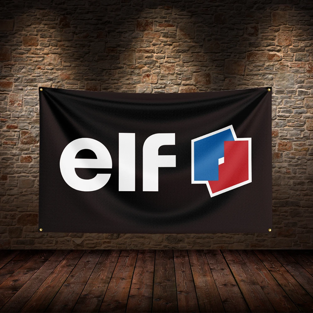 3x5 Ft E-ELFs  Flag Polyester Printed Car Flags for Room Garage Decor