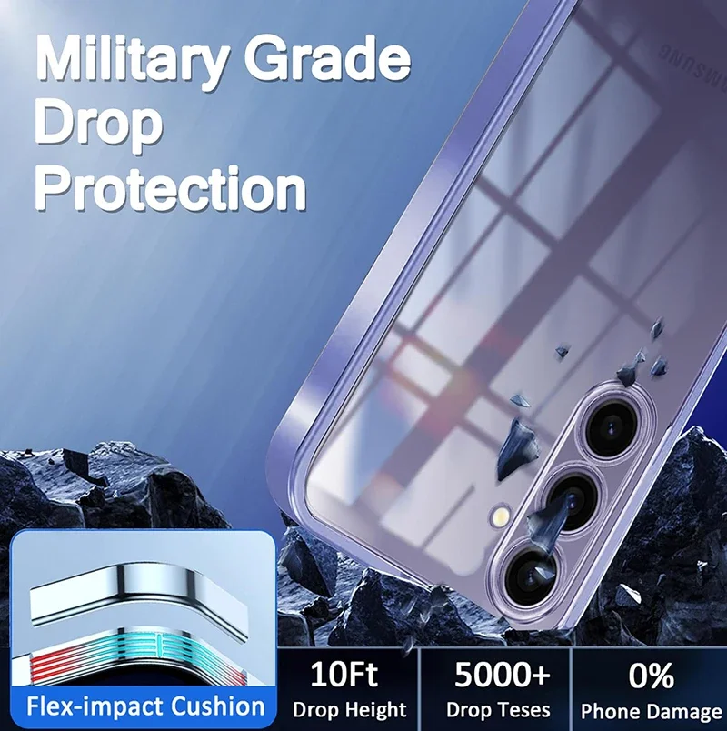 Luxury Plating Silicone Soft TPU Case For Samsung Galaxy S25 Ultra S24 FE S23 Ultra S22 PLUS S21 FE Cover Funda S23FE