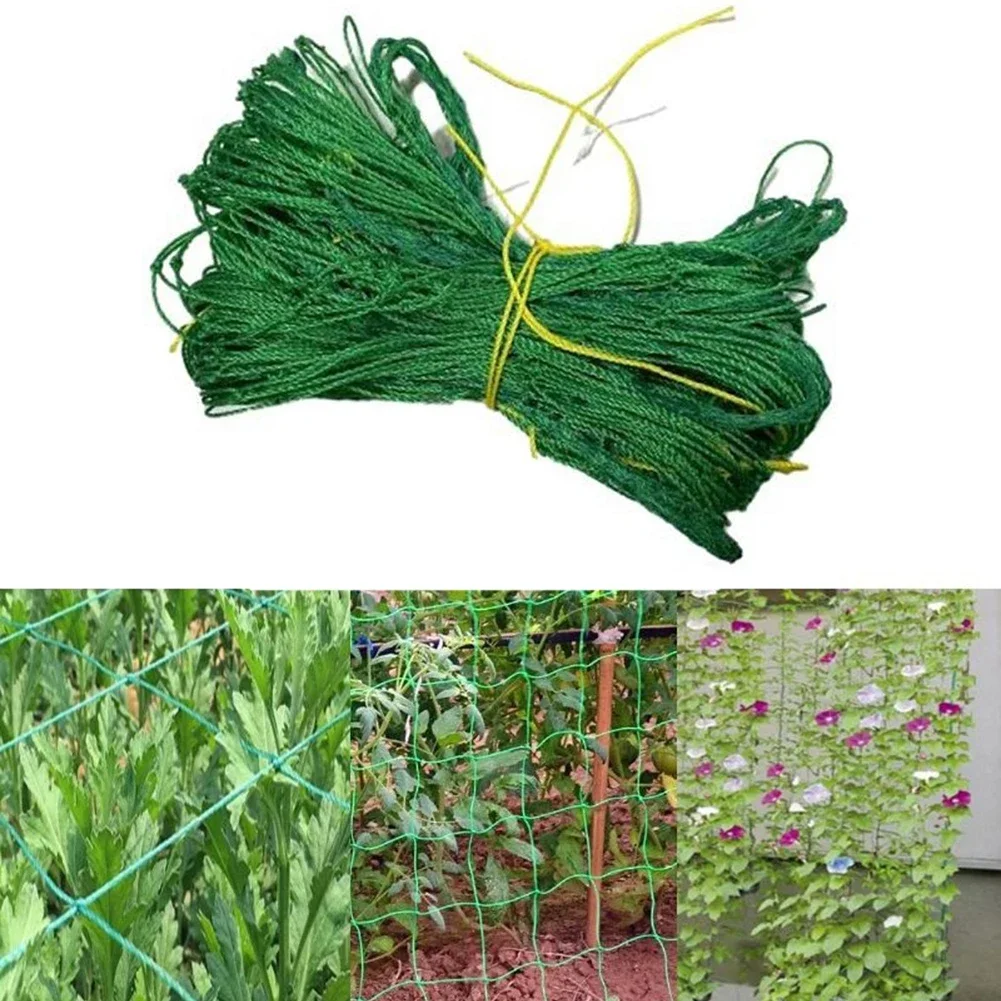 High-quality Garden Climbing Netting Strong Nylon Plant Climbing Frame Mesh Trellis Net for Loofah Morning Glory Flower Cucumber