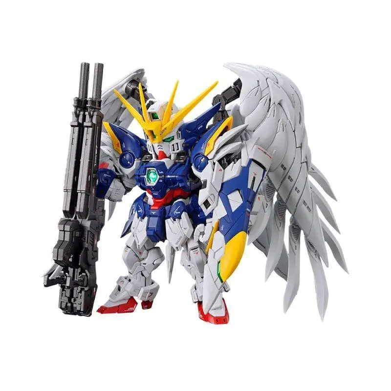 

Конструктор Bandai MGSD Wing Zero Gundam EW Feather Wings, пластиковый, для коллекционеров, для демонстрации, высококачественные детализированные детали.