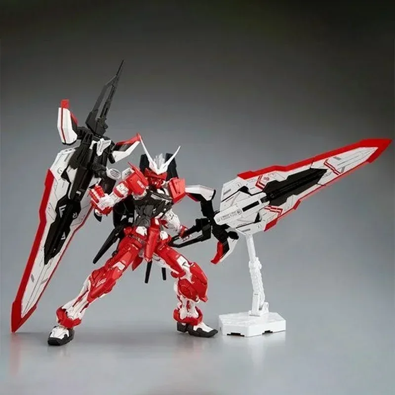 

In Stock Bandai Original Gundam Anime MG 1/100 Gundam Astray Turn Red Assembly Anime Action Figure Model Toys Collection Gifts