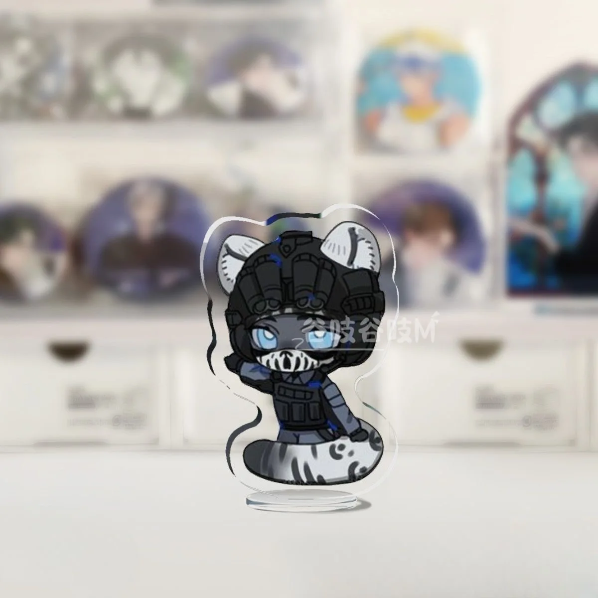 Периферийные акриловые настольные украшения Call of Duty для карточных игр KonigGhostKeegan, чтобы подарить в подарок друзьям