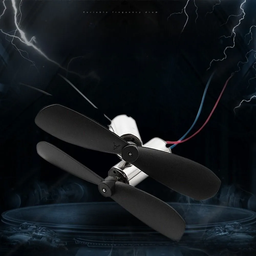 2pcs/set DC3.7-4.2V Coreless DC Motor With Propeller Direct Current Micro DIY Helicopter Parts 716 7*16MM