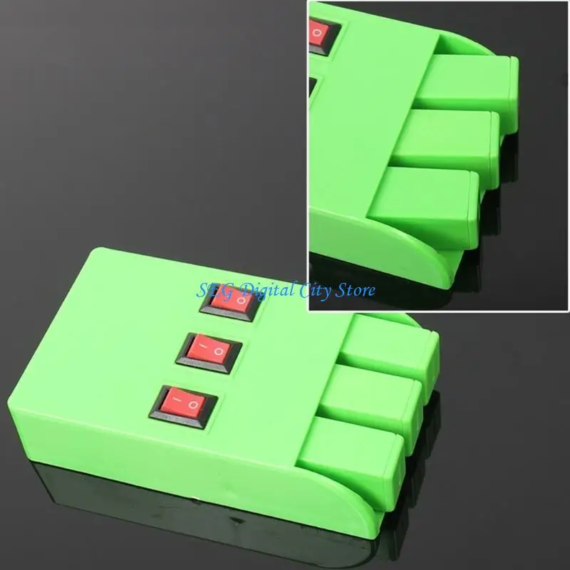 U75B Three Way Parallel Lasers Light Source Set Adsorption Concave Convex Lens for Physics Optics Experiment