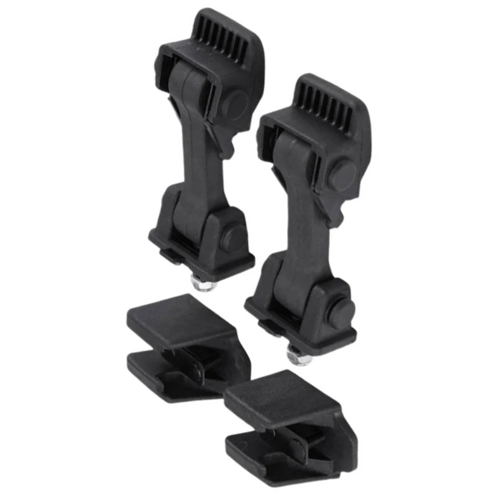 2pcs Lock Catch Bracket For Jeep For Wrangler JK 2007-2017 55395653AB 55395653AC 55395653AD 55395653AE 55395653AF Plastic