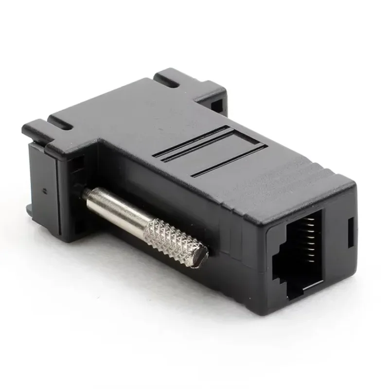 5PCS/LOT VGA to RJ45 Adapter, Male to LAN CAT5 CAT6 RJ45 Network Cable Female Adapter, Video Extender