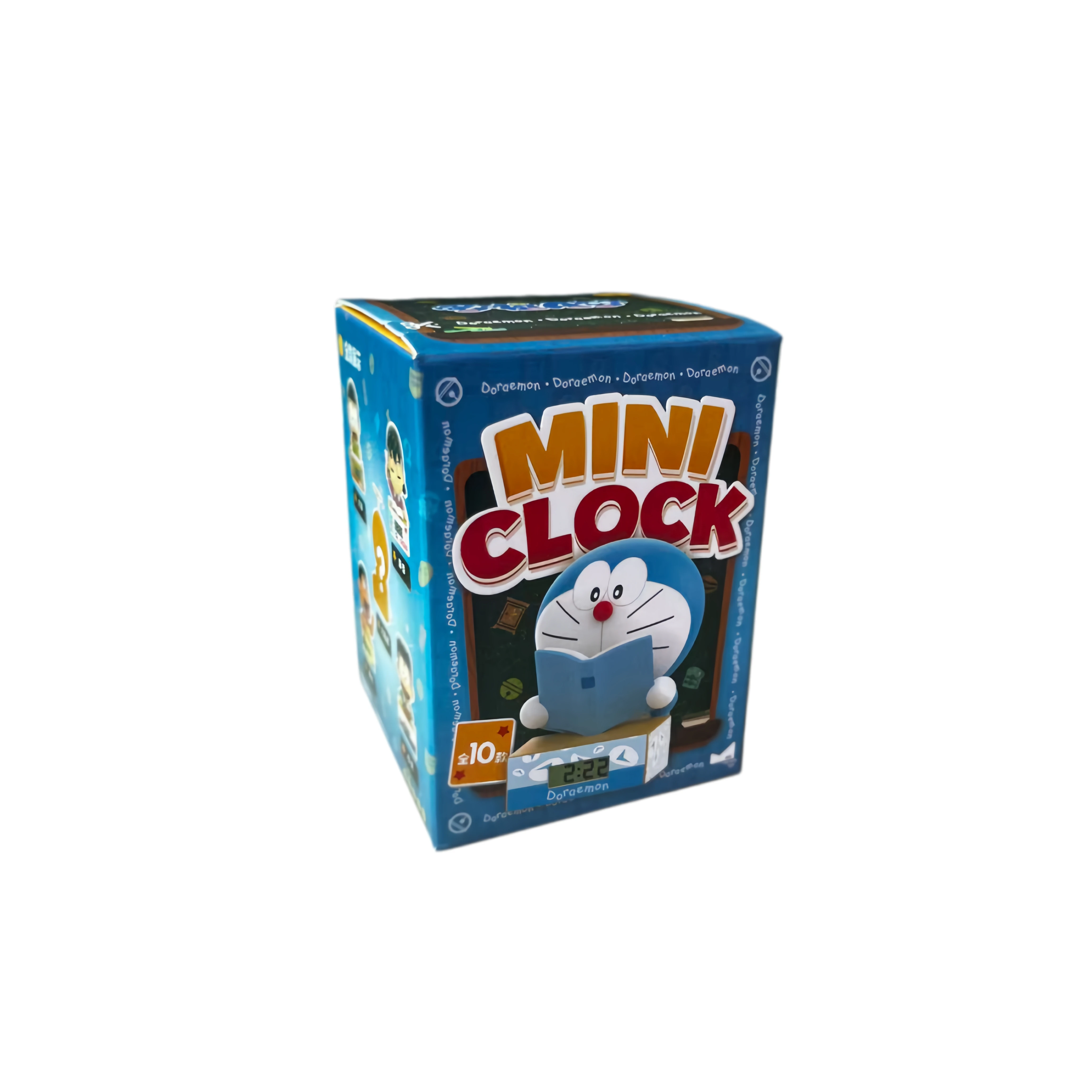 9 Style Doraemon Blind Box Student Desk Clock Series Nobi Noby