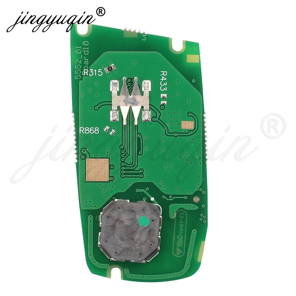 Jingyuqin 315/433/868Mhz CAS4 inteligentny zdalny klucz Keytless wejścia dla BMW 3 5 7 serii 523 528 535 550 318 320 325 328 330 PCF7945