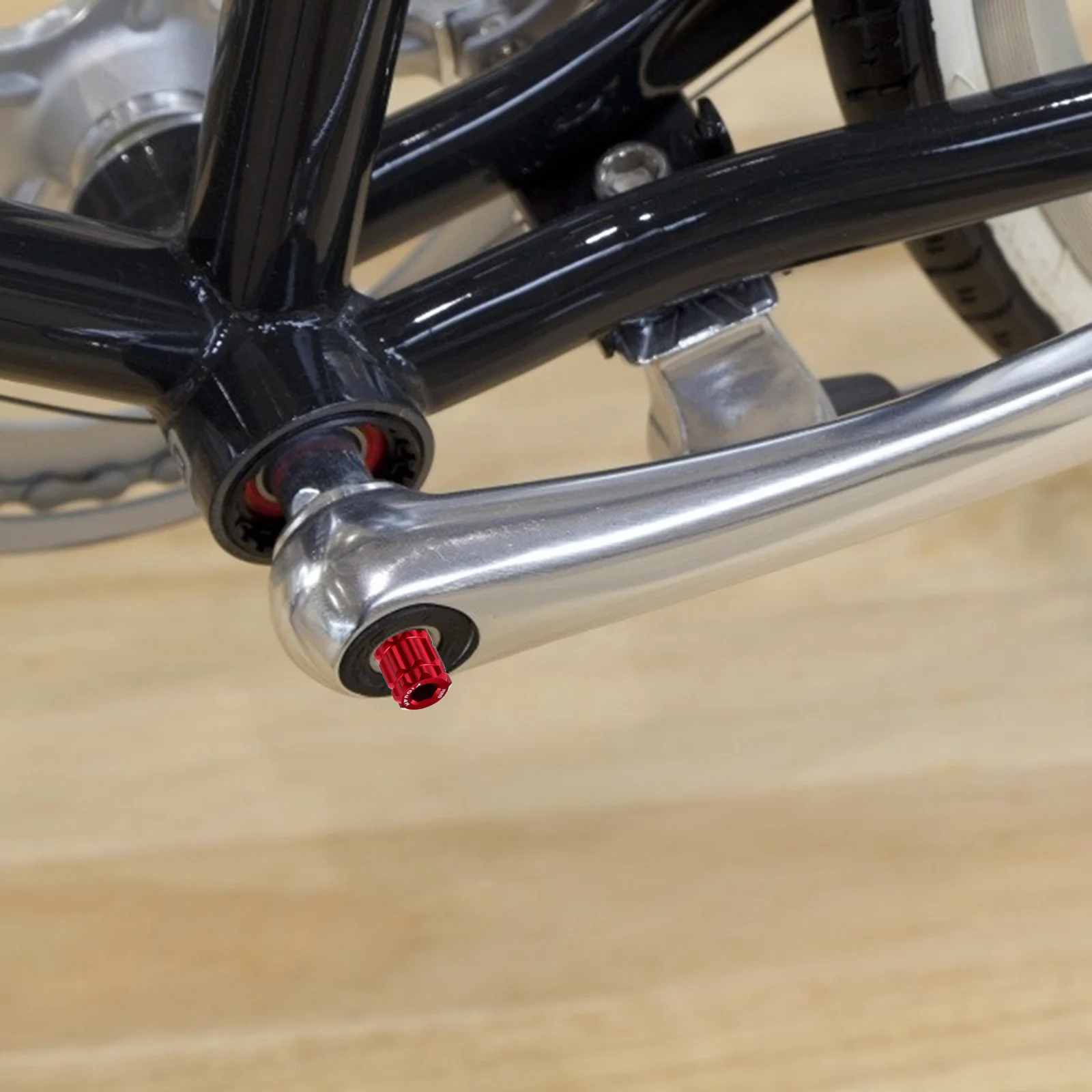 

Aluminum Alloy Bike Crank Cover Remover Hollow Compact Strong Magnet Tool for Crank Install Repair Wrench Durable