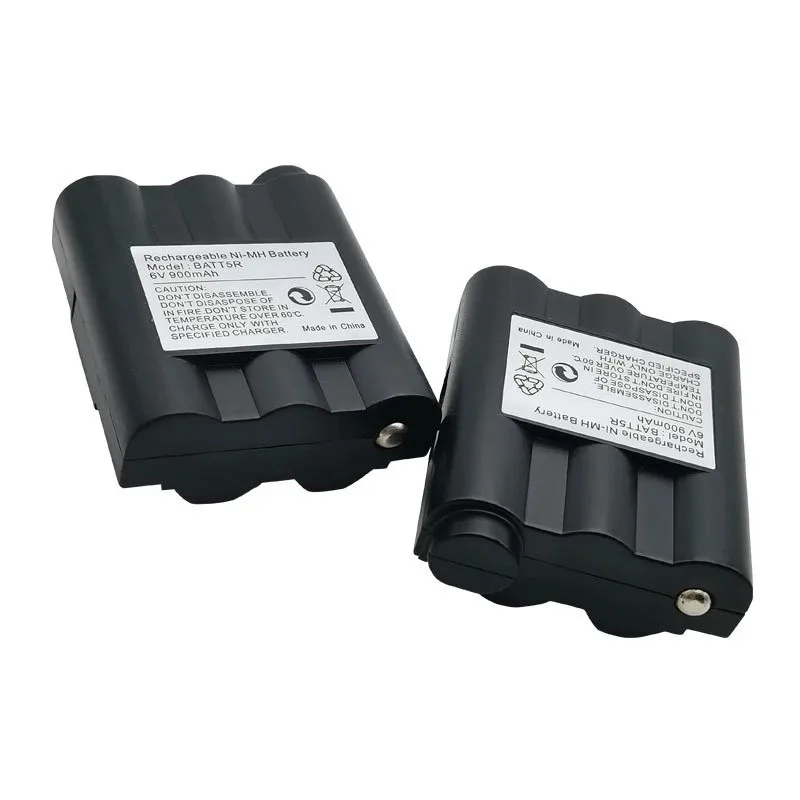 Batteria BATT5R AVP7GXT ni-mh batteria 6.0V 900 mAh per Midland G7, Midland G9, Midland GXT serie GXT600, GXT635, GXT650 BATT-5R