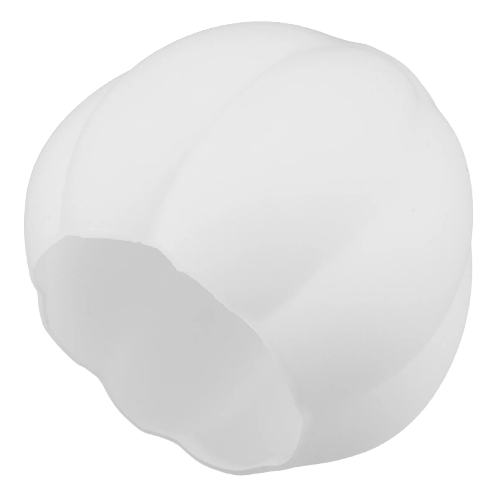 

Decorative Glass Pumpkin Lampshade Hand Made Milky Finish for Non Glaring Ambient Light Perfect for Living Room Bedroom Ceiling