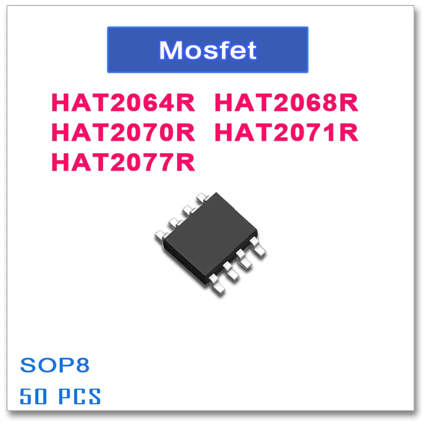 JASNPROSMA-50 pièces SOP8, HAT2064R HAT2068R HAT2070R HAT2071R HAT2077R HAT 2064R 2068R 2070R 2071R 2077R de haute qualité
