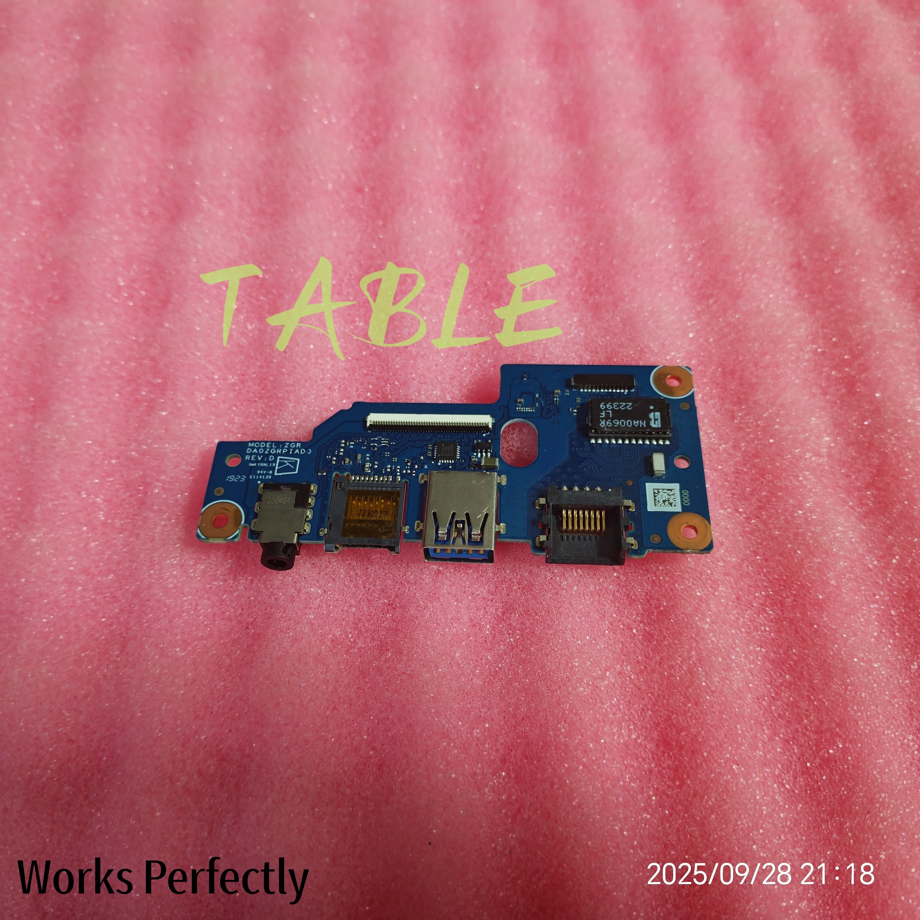 

Original For Acer Neo 16 PHN16-71 PHN16-71-5606 Laptop USB Audio IO SUB BOARD DA0ZGRPIAD0 FREE SHIPPING