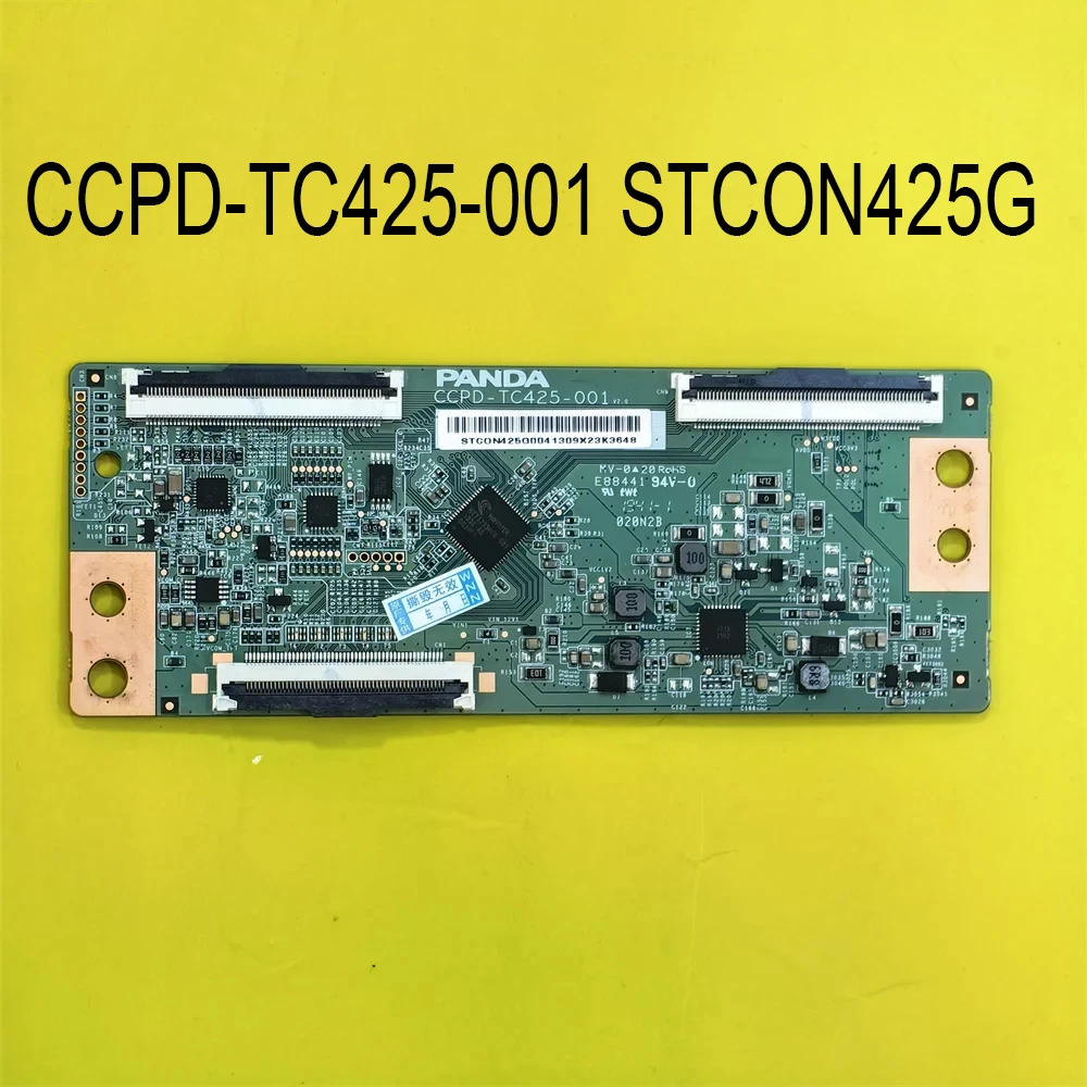 Original T-CON Board STCON425G CCPD-TC425-001 Logic Board is for L43R6-A L43M8F 43V6F WR43FX2019 43D33 LT-43CA790 LT-43MAW605 TV