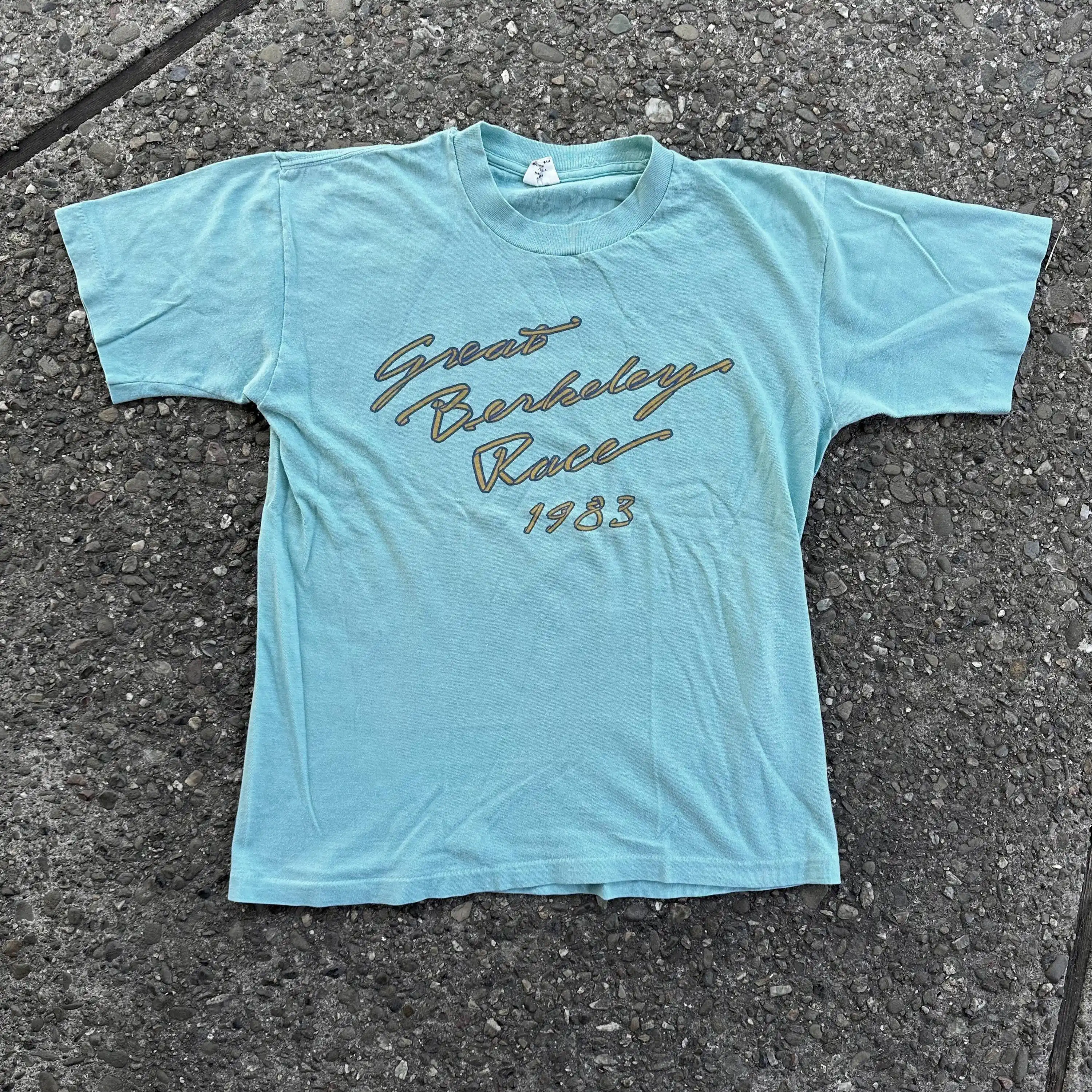 Vintage 1983 Great Berkeley Race T Shirt B2