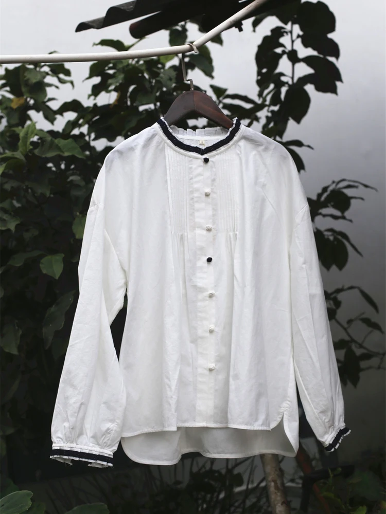 

Новинка: Легкие повседневные женские брюки из хлопка Haax, белые, универсальные, свободного кроя, с длинными рукавами, круглым вырезом, удобные...