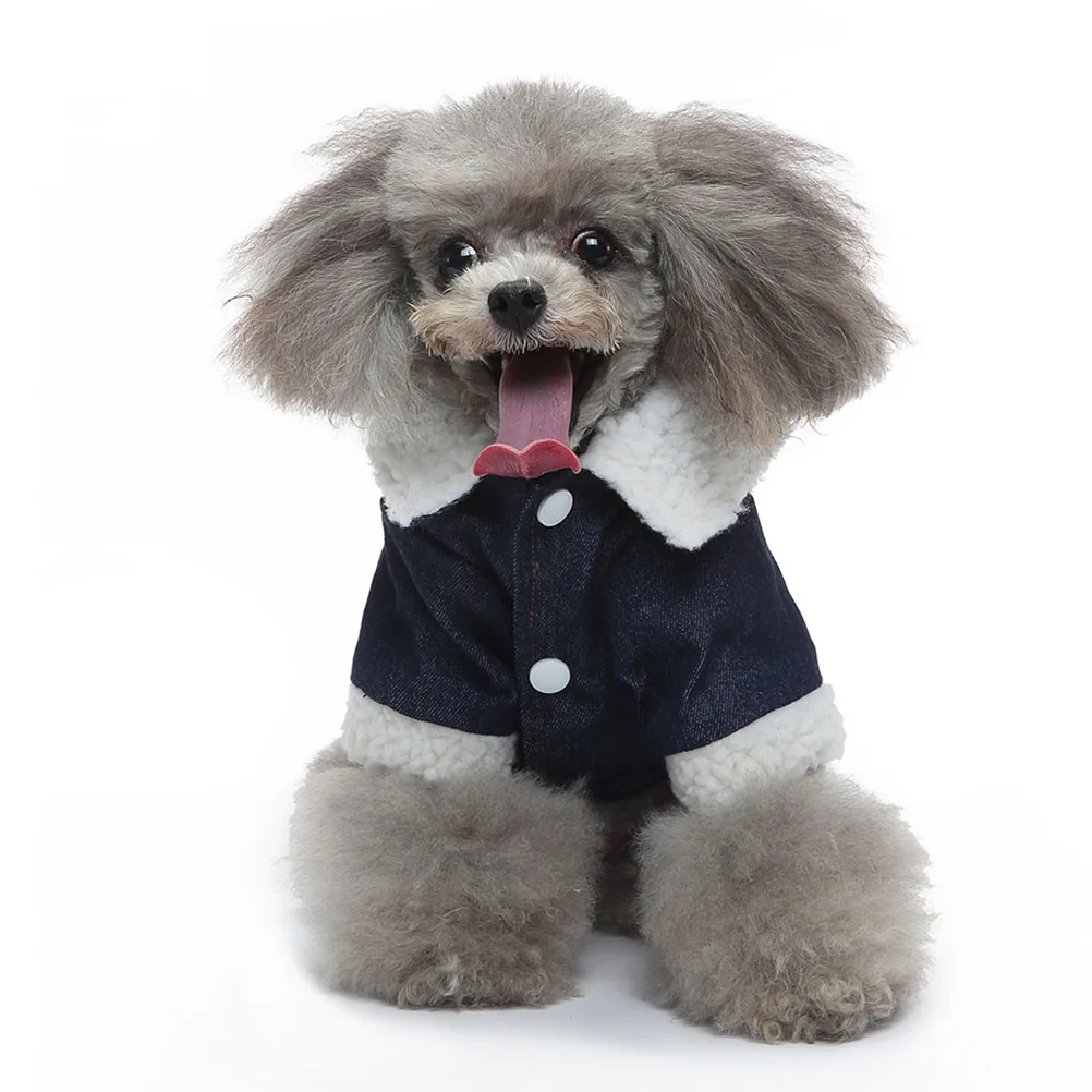 

Dog Clothes Warm Coats Stylish Jacket for Small Dogs Winter Puppy Costume Cold Weather Pet Decor Accessory Windproof Dog