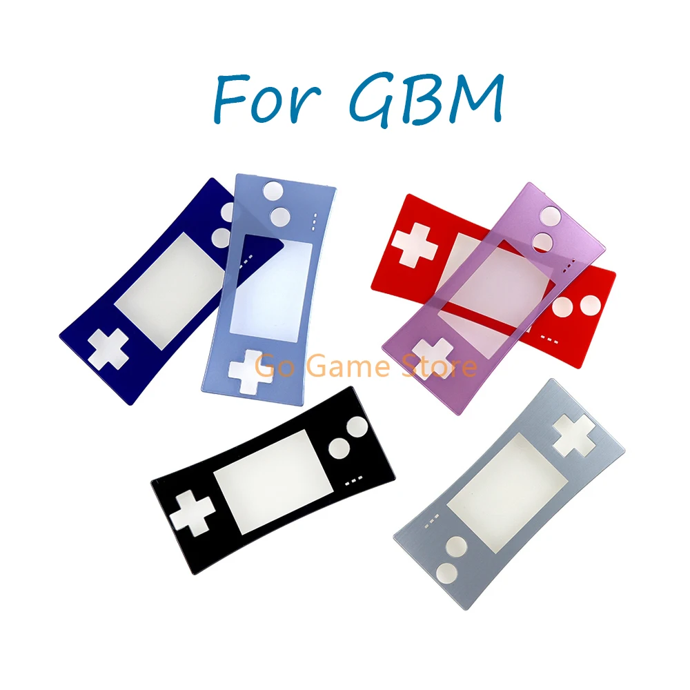 

5pcs For GBM New 7 Colors Front Panel Protective Cover For GameBoy Micro GBM Replacement Parts