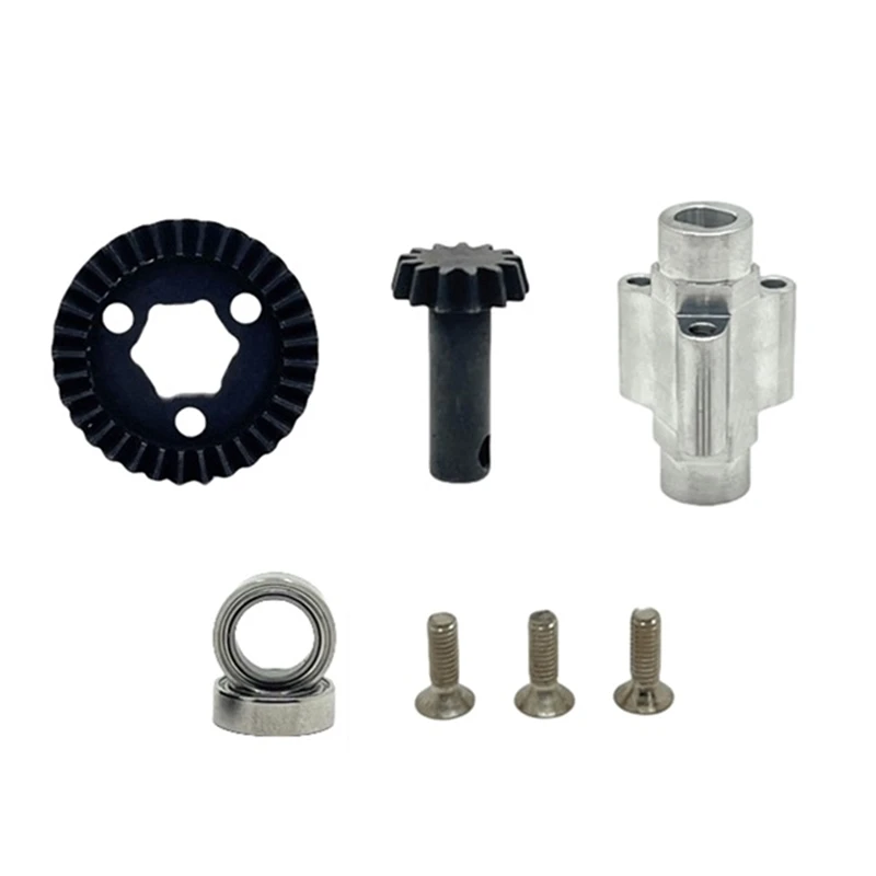 MJX Hyper Go H12Y H12Y + H12P ensemble d'engrenages d'essieu avant et arrière en métal pièces 1/12 RC pièces de mise à niveau de voiture accessoires