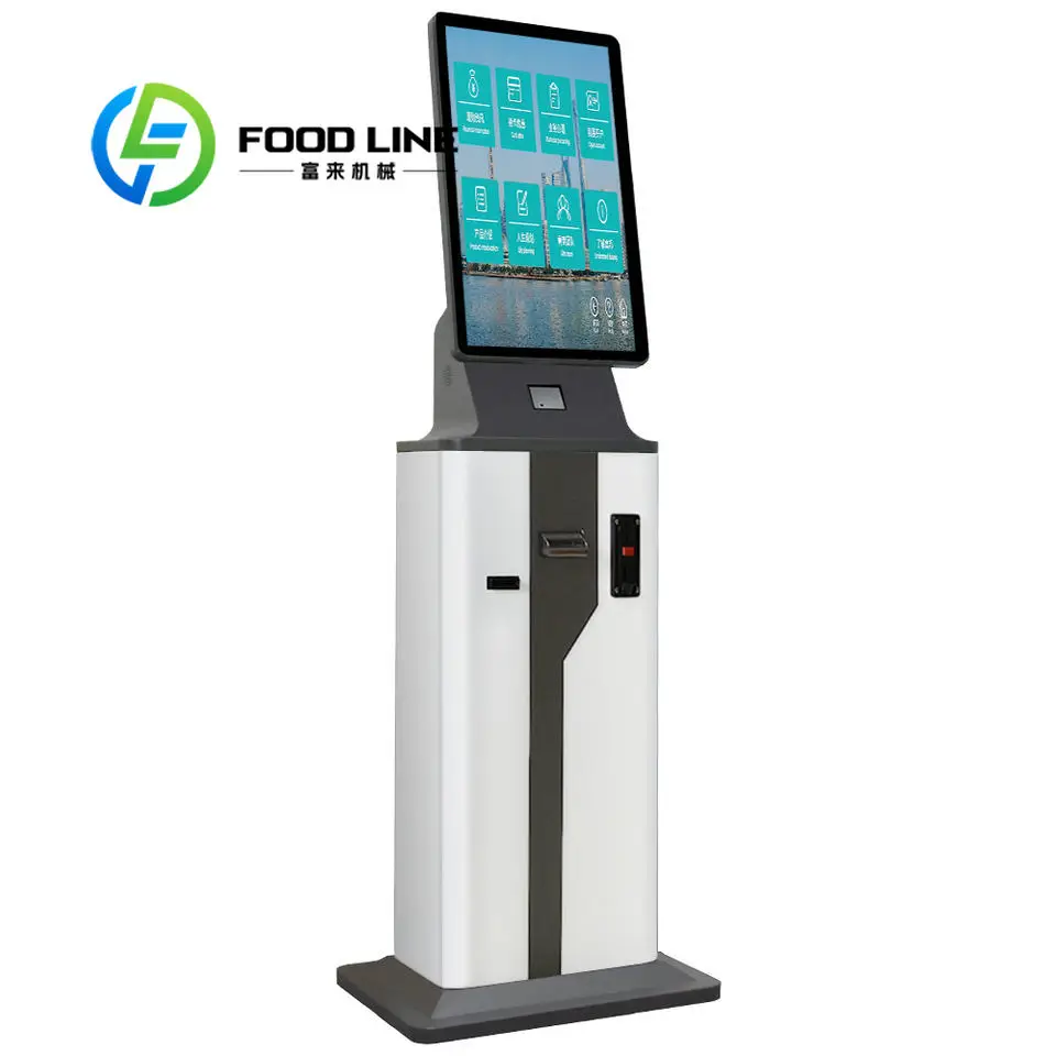 

Customization Atm Cash Self Payment Machine With Cashcard Cash To Card Machine Display Racks 32' Android Kiosk