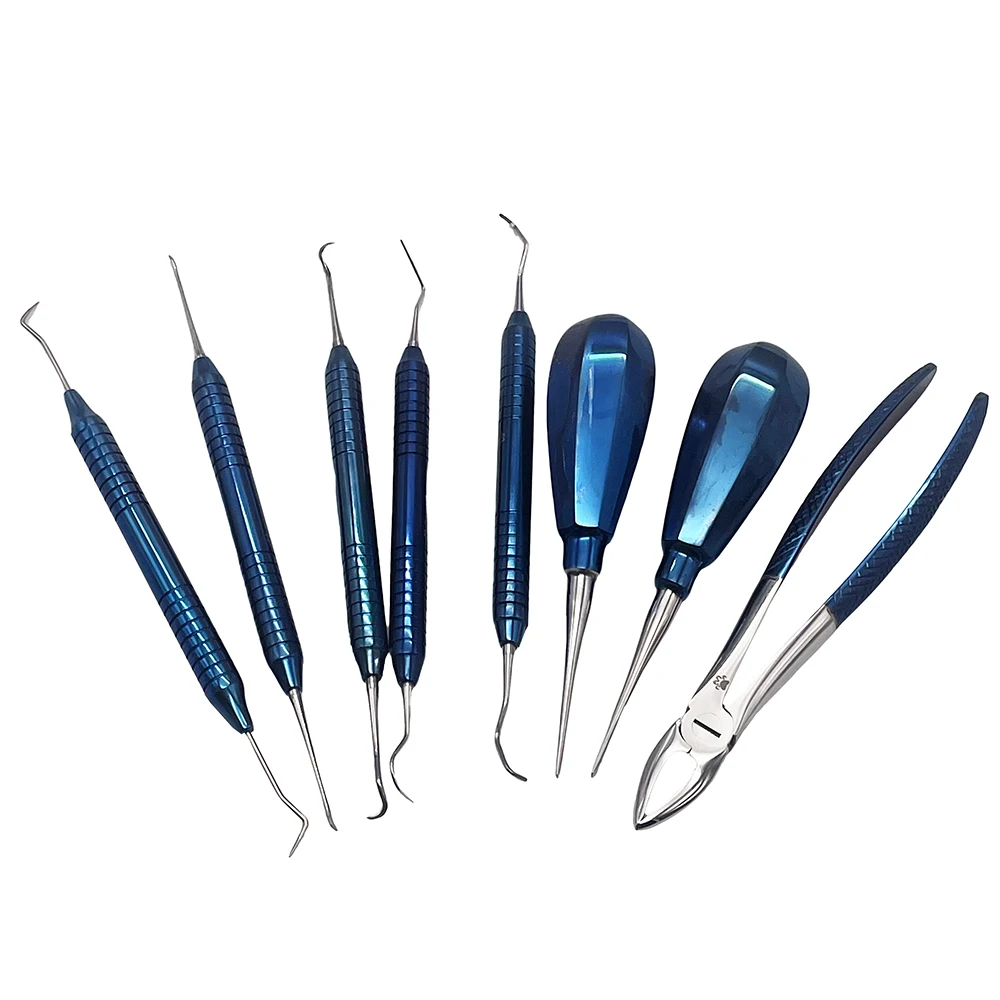 For Cat Or Small Dog Oral Extram CleaningOr Extracting Teeth Measure Probe Supragingival Scaler Dissector Medical Dentistry Kit