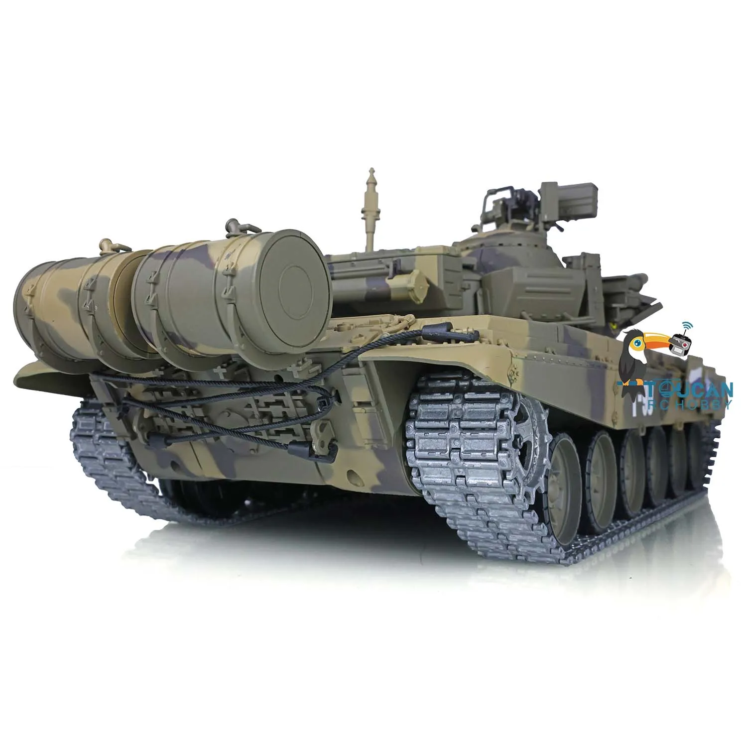 HENG LONG 1/16 7.0 aggiornato metallo Russia T90 RTR Radio Control Tank 3938 FPV 360 ° torretta RC Panzer veicolo TH17852-SMT4