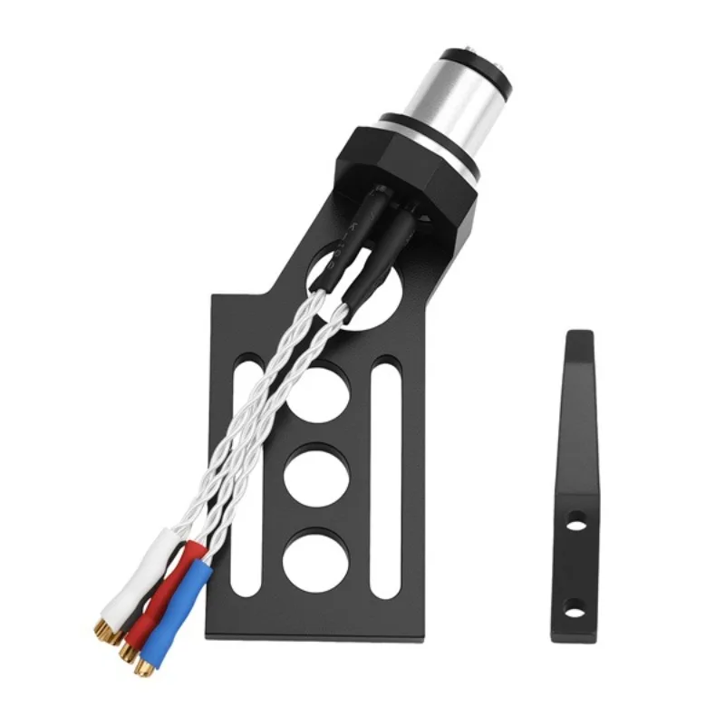 1, Color: Black, Material: Metal + Plastic, Turntable Head, Stylus Holder, Sterling Silver Thread, Suitable for L