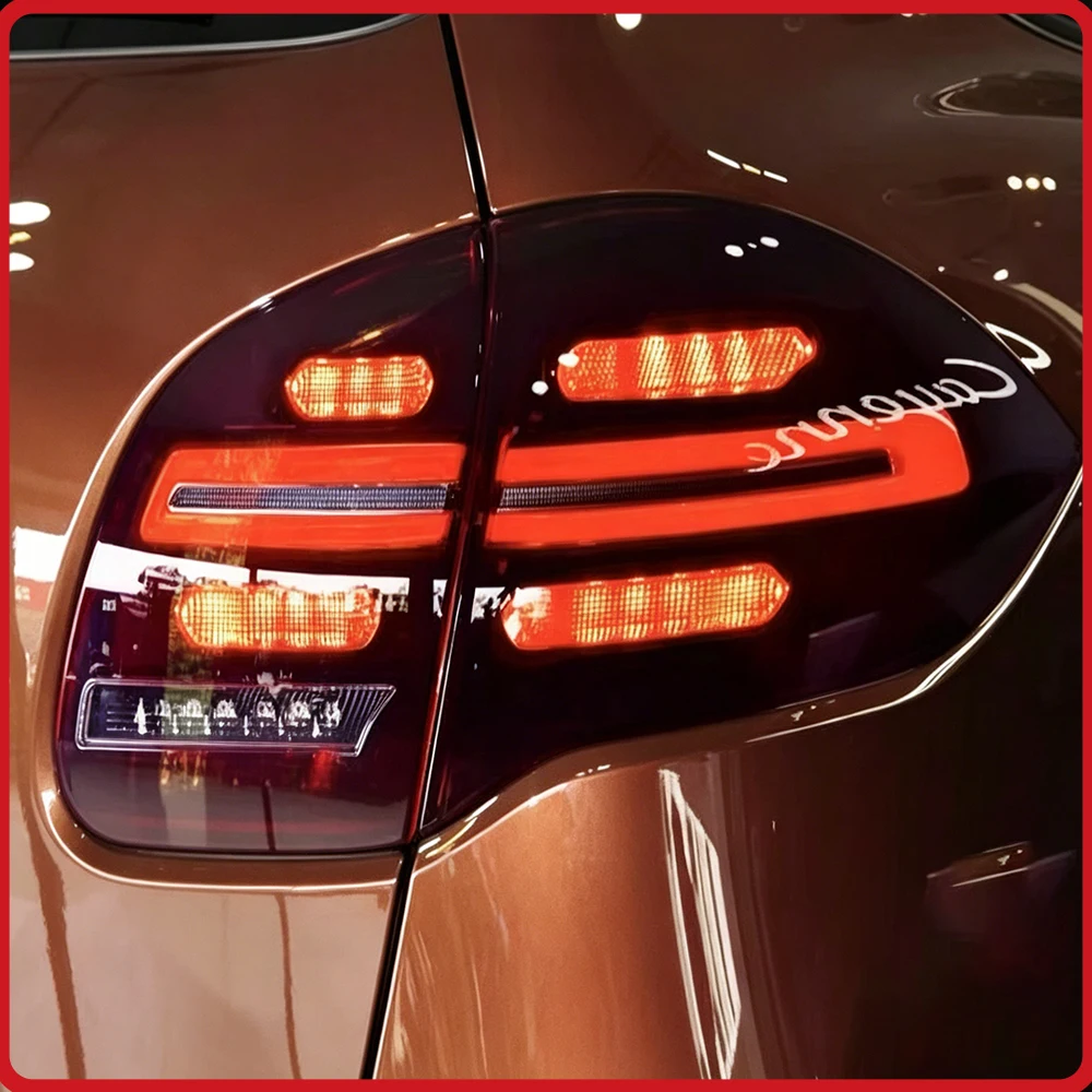 

For Porsche Cayenne 958.1 2011-2014 Taillights Assembly Upgrade LED Streamer Turn Signal Light Plug and Play High Quality