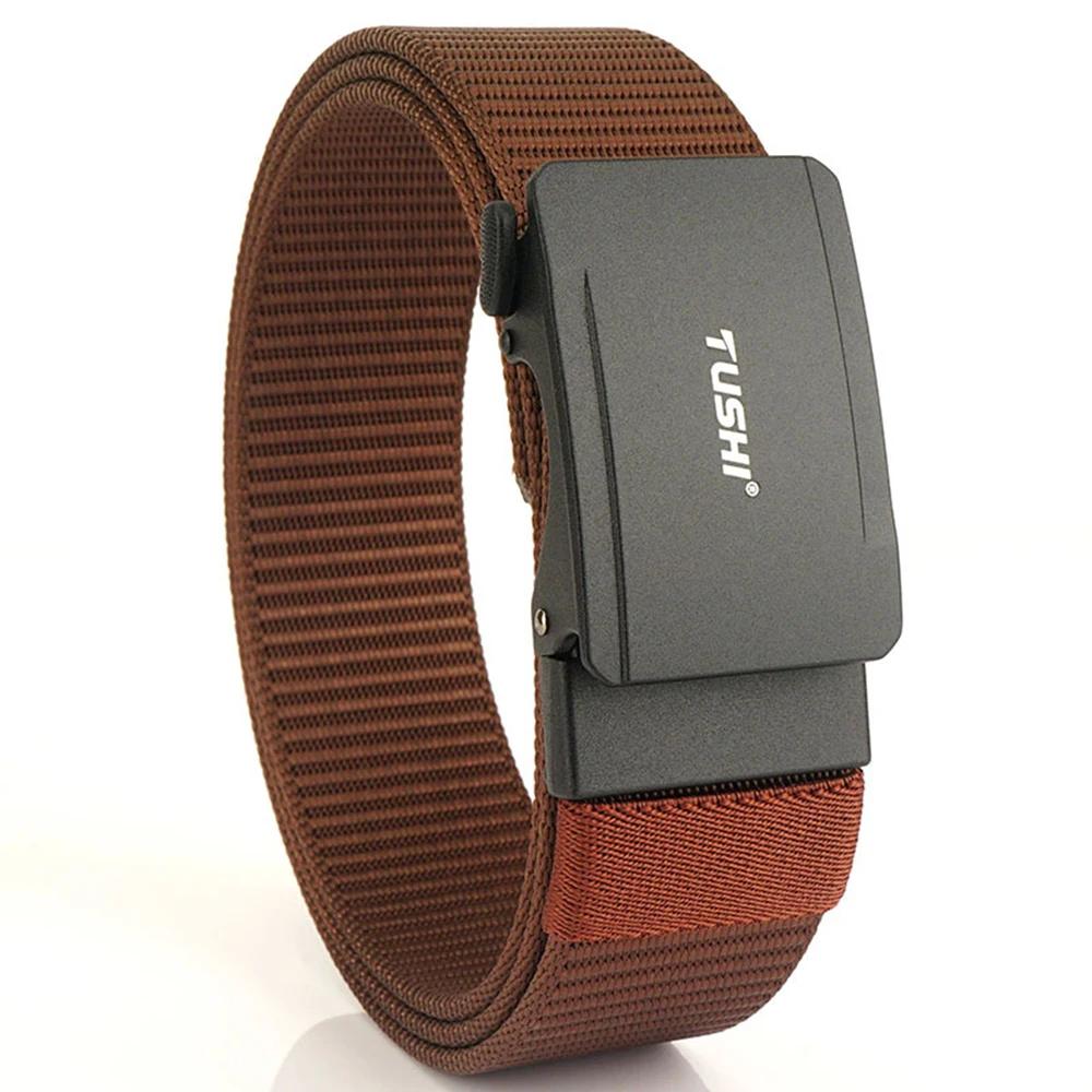 TUSHI Neuer Automatischer Schnallengürtel Leichter Komfortabler Nylon-Militärgürtel Outdoor-Jagd Multifunktionaler Taktischer Gürtel Canvas Herrengürtel – Detail 19