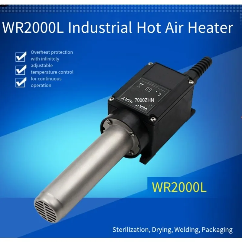 

Air duct heaters for paper cup machines and end sealers