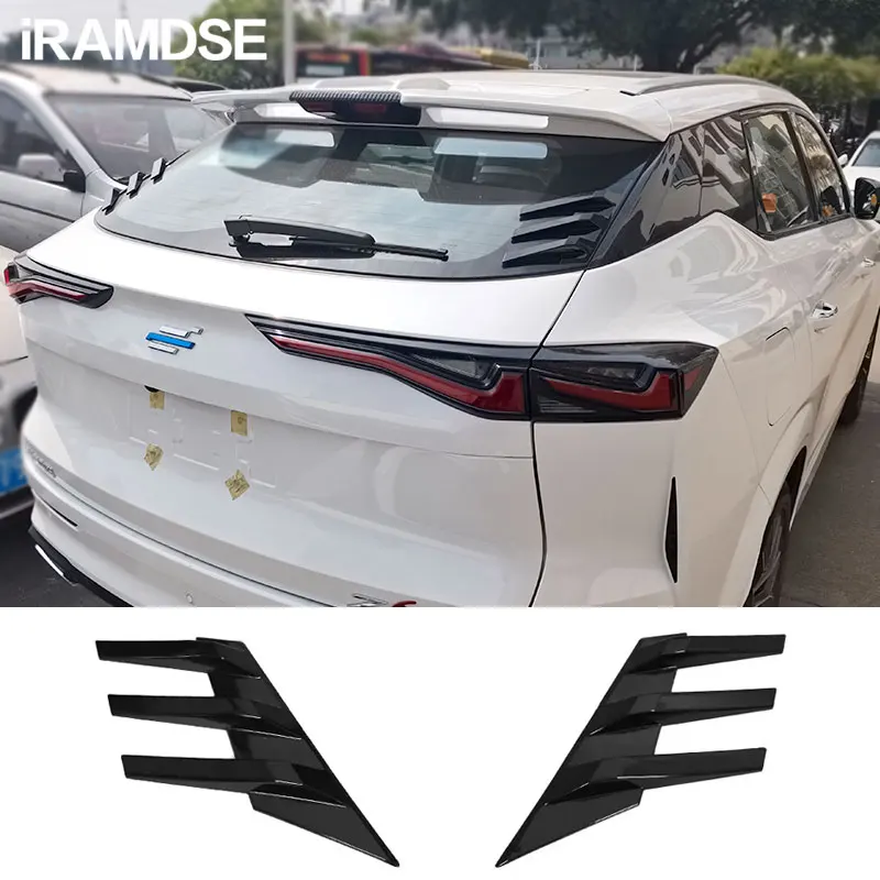 Rear Wing for Changan OSHAN Z6 Rear Windshield Side Spoiler Exterior Decorative 2022 To 2024 Carbon Paint Accessories