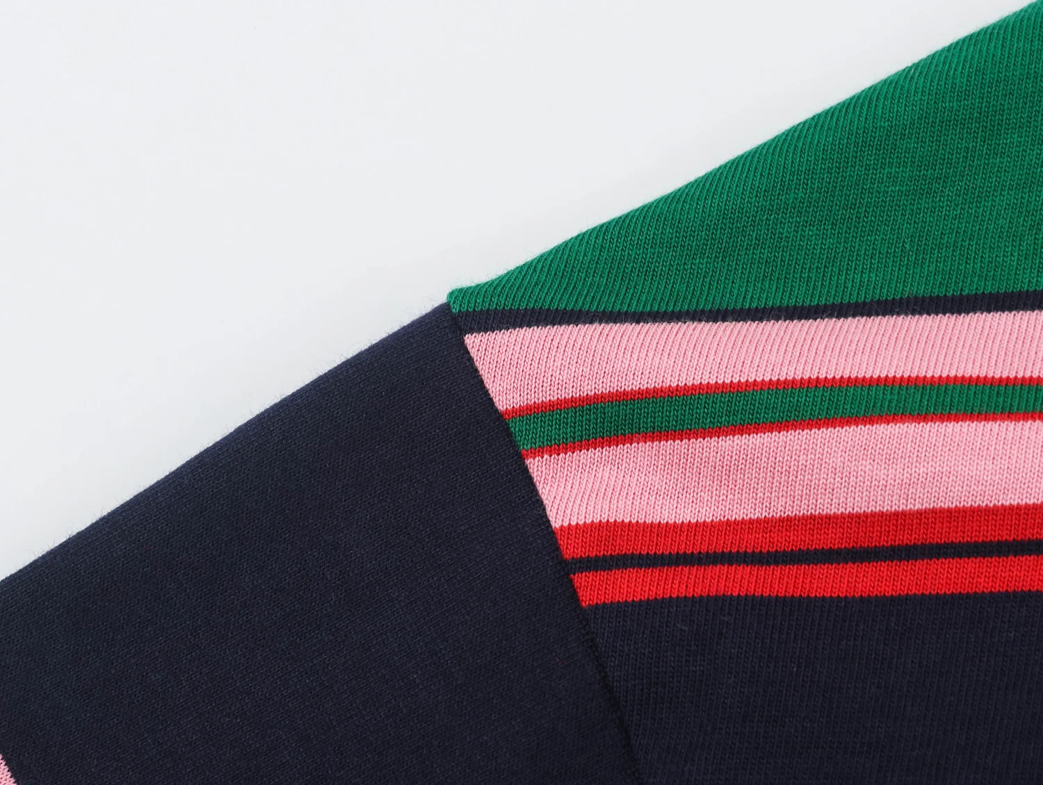 KONDALA Damen Herbst Casual Kontrast-Oberteile Elegante Schicke Langarm-Poloshirts 2026 Herbst Trendige High-Street Damen Gestreifte Oberteile – Detail 7